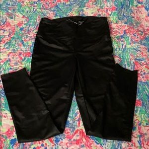 Pleather leggings